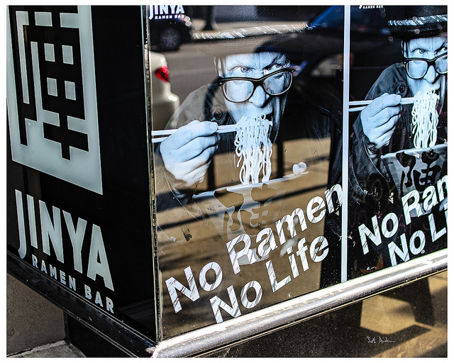 JINYA Ramen Bar sign