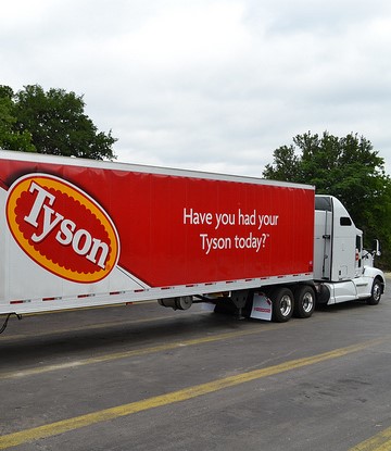 Tyson Foods truck
