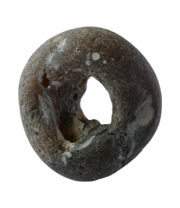 SCS, image of a chocolate glazed donut 