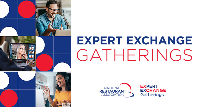 Banner image that reads EXPERT EXHANGE GATHERINGS 