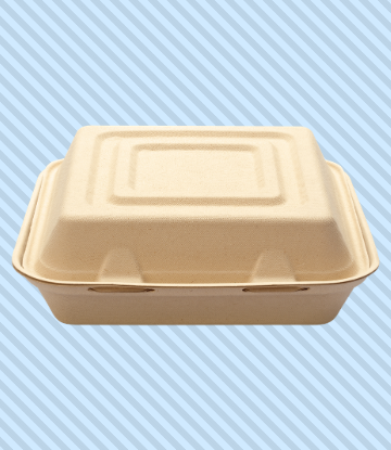 Iage of a clam shell to-go meal package 