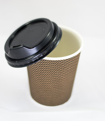 Disposable cup with lid