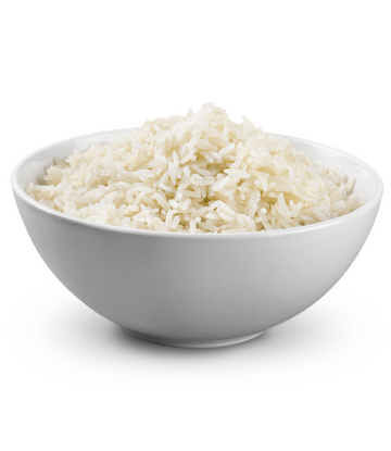 white rice in a bowl 