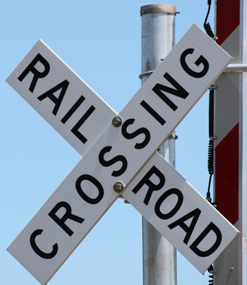 RR crossing sign 
