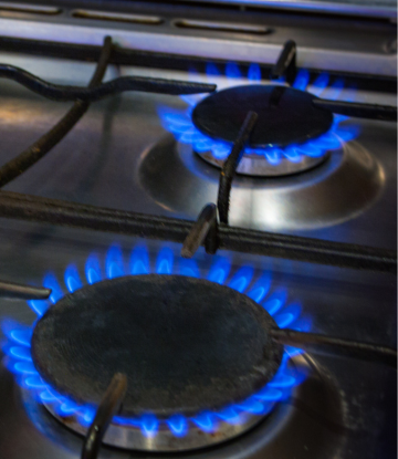 natural gas stove burners 