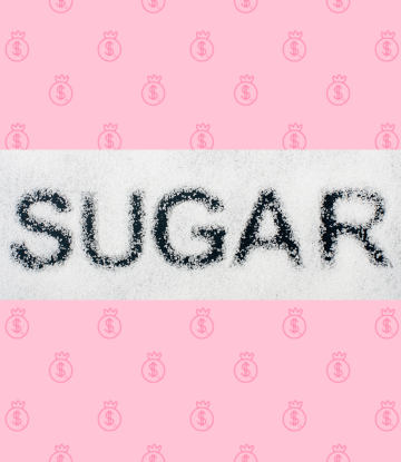 Sugar written in sugar 