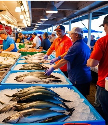 Seafood market 