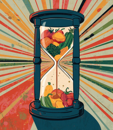 Illustration of a food bottleneck 