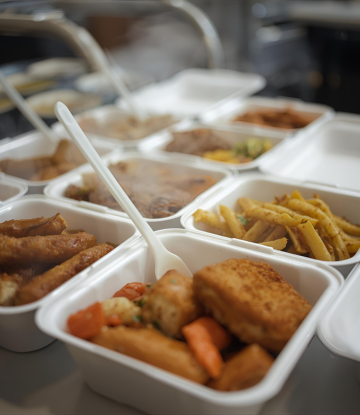 polystyrene foodservice packaging 